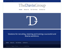 Tablet Screenshot of davisgroupwi.com